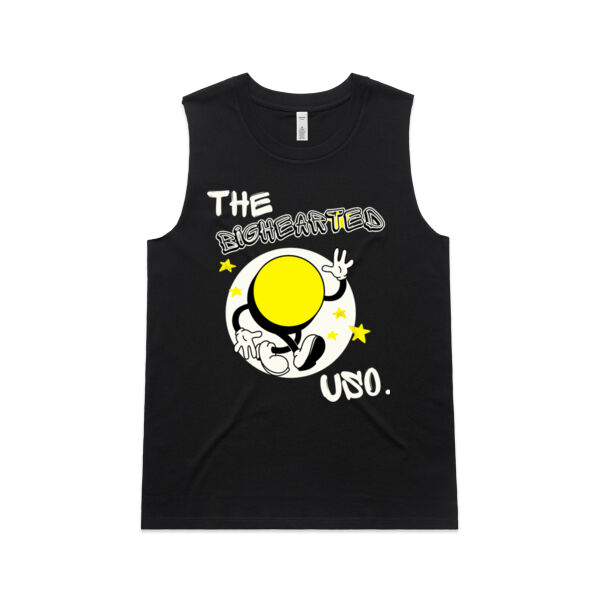 The Bighearted Uso | Fun Pacific Island - AS Colour Womens Upside Tank Thumbnail